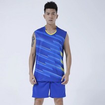 배구 유니폼 배구 복 용품 2022 남자 저지 세트 배드민턴 민소매 조끼 트레이닝 스포츠 정장 티셔츠 반바지 운동 드레스 블루, 5-금