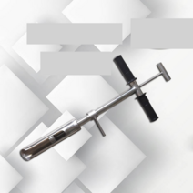 토양시료 채취기 심층 추출 흙 식물 검사 뿌리 표본, 1m x 드릴 비트 42mm