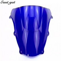 스즈키 바이크 오토바이 더블 버블 윈드실드 윈드 스크린 SV650 2003-2012 SV1000 SV S, 05 Blue