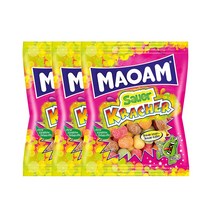 독일 HARIBO 하리보 마오암사우어 젤리 3팩 525g, one size
