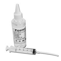 프린터 헤드 노즐 청소 솔루션 액체 100ML 주사기 잉크젯 엡손 키트 플러시 T U7J7 용, [01] Transparent