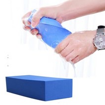 호아프_ [2개묶음] 강력한 물흡수 워터블럭 청소 수세미 초강력 물기흡수, 2개