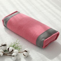 순면 시원한 메밀베개 낮잠베개/반달베개/땅콩베개, 03.광목 사각 메밀베개, 핑크