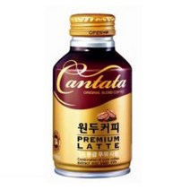 롯데칠성 칸타타 프리미엄 라떼 블랙 275ml 20개