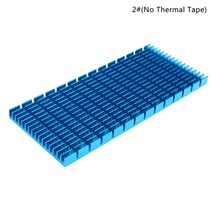 1p 알루미늄 라디에이터 핀 휴대 전화 냉각 방열판 절단 슬롯 블라인드 방열 150x65x8mm, b