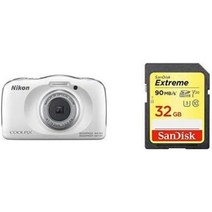 Nikon 디지털 카메라 COOLPIX W150 방수 W150WH 쿨픽스 화이트, 단품