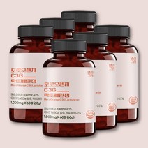 댈리그램 모로오렌지 C3G 락토페린 정 1000mg 60정, 6병, 12개월분