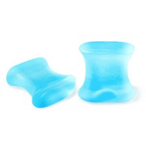 발가락 교정기 Silicone Gel Toe Separators Orthotics Bunion Stretchers Orthopedic Finger Separator Correct, 06 Blue L