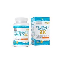 노르딕내추럴 오플닷컴 얼티메이트 2X 2150 mg 오메가3 EPA 1125 DHA 875 레몬맛 60 소프트젤, (오플닷컴) 얼티메이트 2X 2150