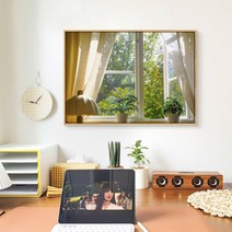 창문 풍경 큐빅 인테리어 그림 장식 만들기 선물 비즈 보석십자수 재료 세트 diy, 90x130cm 전체 원형 큐빅