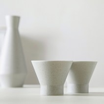 [JAJU/자주] 선 막걸리잔_10.5cm_220ml, 멜란지 옐로우 그린