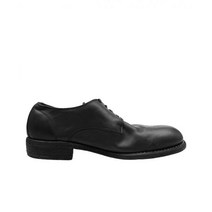 구이디 992X 홀스 풀 그레인 레더 더비 블랙 Guidi Horse Full Grain Leather Derby 210640
