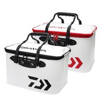 다이와 키퍼바칸 FH40(KSA) 밑밥통/보조가방, 화이트레드