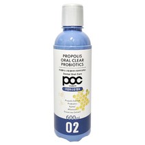POC 프로폴리스 프로바이오틱스 첨가 오랄클리어 찌꺼기 가글 600ml, 4
