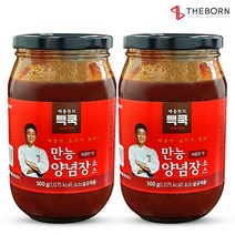 백쿡 백종원의 만능 양념장소스, 500g, 2개
