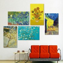 고흐 명화 캔버스 아트 액자 73종류, 색상:68. 아를의 여인