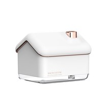 Li And Cui 미니 새 눈집 소형 공기 가습기 USB 대분무 침실 오피스텔 아이디어 크리스마스 선물, 白色无线