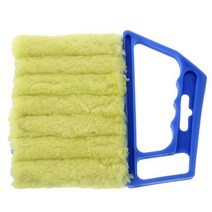 Useful Microfiber Window cleaning brush air Conditioner Duster cleanerwashable venetian blind blade cleaning cloth, (173)BL
