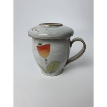 도자기 1인 녹차잔 머그다기 다기세트, 1.튤립