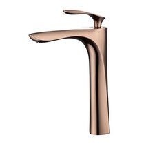 kohler 콜러 세면대 수도꼭지 세면대 구리 골드 수도꼭지 욕실 위 카운터 블랙 하이 엔드, 골든 하이