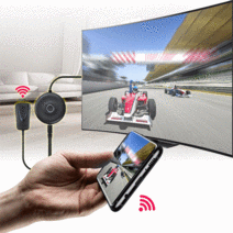 EC500 갤럭시Z플립 폴드 영상 TV연결 무선 미러링/고화질 UHD 4K/와이파이 듀얼밴드/2.4 GHZ/5GHZ