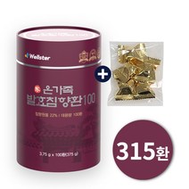 [침향원물 22% 315환] 온가족 발효침향환100 3통+무료체험분+선물용쇼핑백
