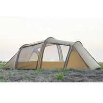 캠핑 Astagear-최신 6-8 인용 글램핑 코튼 터널 텐트 코튼/실리콘 대형 야외 캠핑 팀 및 가족용 스토브, 02 20D Flysheet