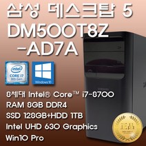 삼성데스크탑 DM500T8Z-AD7A-D-WIN10 i7-8700+8GB