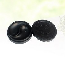 문진 필방 지필묵 화선지 먹가는 기계 먹 벼루 민화붓 캘리그라피 서예 수묵화 용품 24, 검은색