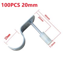 네일건 타정기 타카 200pcs 스틸 손톱 총 리벳 도구 액세서리 홈 벽 패스너 세트 손톱 7.3mm 네일 건에 적합한 162025mm 손톱, 협력사, 100개 20mm