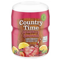 Country Time Strawberry Lemonade Drink Mix 미국 컨츄리타임 딸기 레모네이드 드링크 믹스 파우더 510g 3통