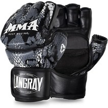 오픈 핑거 장갑 권투 종합 격투기 무에타이 가라테 태권도 등 트레일링용 남성 여성