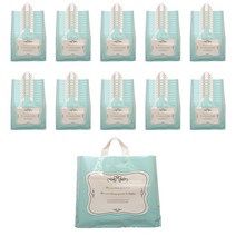 웨딩민트 옷가게 비닐쇼핑백 중형 100매 묶음 웨딩 민트