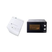 세트 구매아이리스 오야마 세로형 세탁기 5.0kg IAWT503EW 화이트 전자레인지 17L 턴테이블 단기능 출력 3단계동일본50Hz블랙 PMBT1765 340124, 세로세탁기+전자렌지