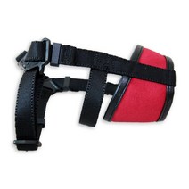 애견 소형견 미어캣 입마개 산책 훈련 짖음방지, 1호(입둘레8cm), 빨강