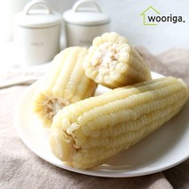 우리가스토리 탱글탱글 백찰 냉동 삶은 찰옥수수 28개 (16~18cm 내외), 단품없음