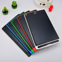 LCD 전자 메모 칠판 노트 그림 패드 12인치, 색상랜덤