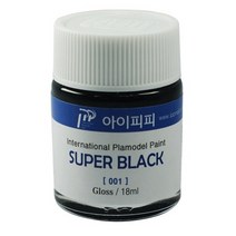 IPP 락카도료 001 슈퍼 블랙 유광, 단품