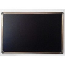 법랑 칠판 벽걸이 강의용 대형 학원 게시판 화보드, 80x120cm, 검은색