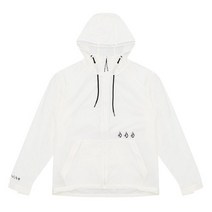 VOLCOM 베이직 컴포트핏 바람막이 자켓 화이트