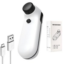 가정용 진공포장기 휴대용 Usb 충전식 미니 진공 실러 손잡이 가방, 없음, White