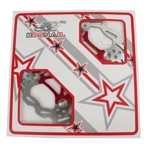 디스크로터 튜닝 브레이크 캘리퍼 패드 산악 자전거 Mtb 플로팅 디스크 브레이크 로터 160mm 203mm 스테인, 08 red 203MM