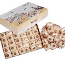 엿장수 합격엿 전통 수제 생강갱엿 개별포장 60p 선물세트 국산 원료로 푹 고아 만든 단지청, 점성 약한 엿(무른엿) 60p