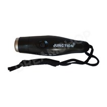 전자 호루라기 휘슬 호각 호신용품 방범용, 블랙, 1개