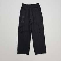 휠라 바지 카고 우븐 팬츠 여성 FS2WPF3251F BLK