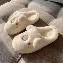 겨울 실내화 동물 실내화 사무실 겨울 귀여운 소음방지 방한 겨울슬리퍼 커플 층간소음 쿠션