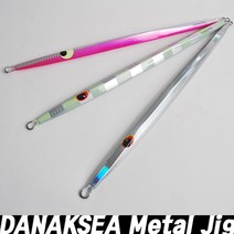 땡큐레저 다낚시 메탈지그 DN176A 갈치형 롱지그 빅게임 지깅메탈 150g 180g, 150g 실버제브러그로우