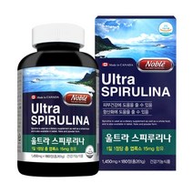 노블 울트라 스피루리나 261g (1450mg x 180정), 상세페이지 참조, 상세페이지 참조