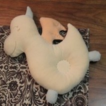 배냇스토리 천연염색 드래곤 짱구베개 DIY