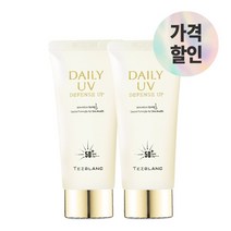 떼즈블랑 데일리 유브이 디펜스업 60ml - 백탁없이 가볍고 촉촉한 선크림 자외선차단 주름개선 미백 3중 기능성, 떼즈블랑 데일리 유브이 디펜스업 60ml 4개